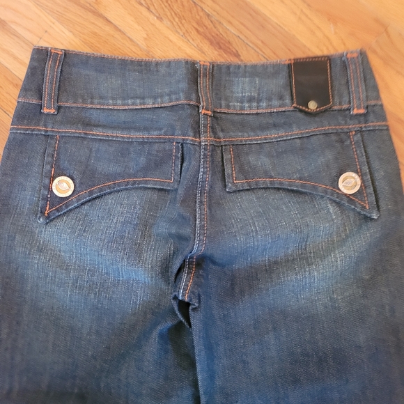 Banzai Italian Designed flare Jeans no zipper 26 - Picture 11 of 16